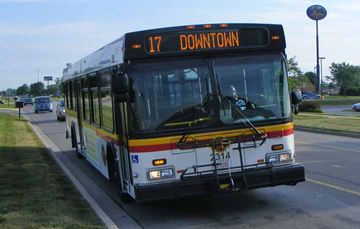 Dayton RTA New Flyer D40LF 2314